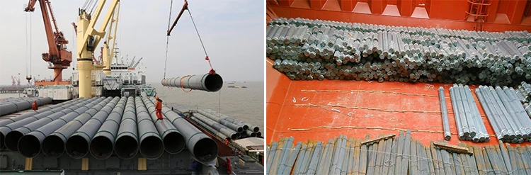 UL Certificate A795 Red Painted Steel Pipe Red Powder Coated Fire Fighting Steel Pipe