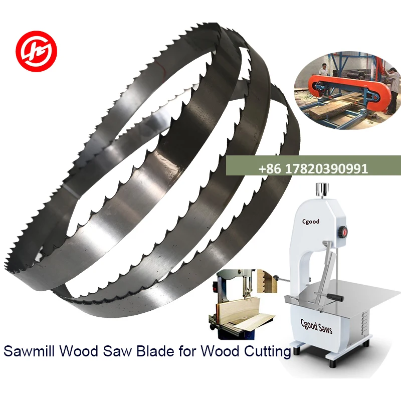 Wood Saw Sawmill Cutting Bimetal Band Saw Blade For Hardwood Cutting