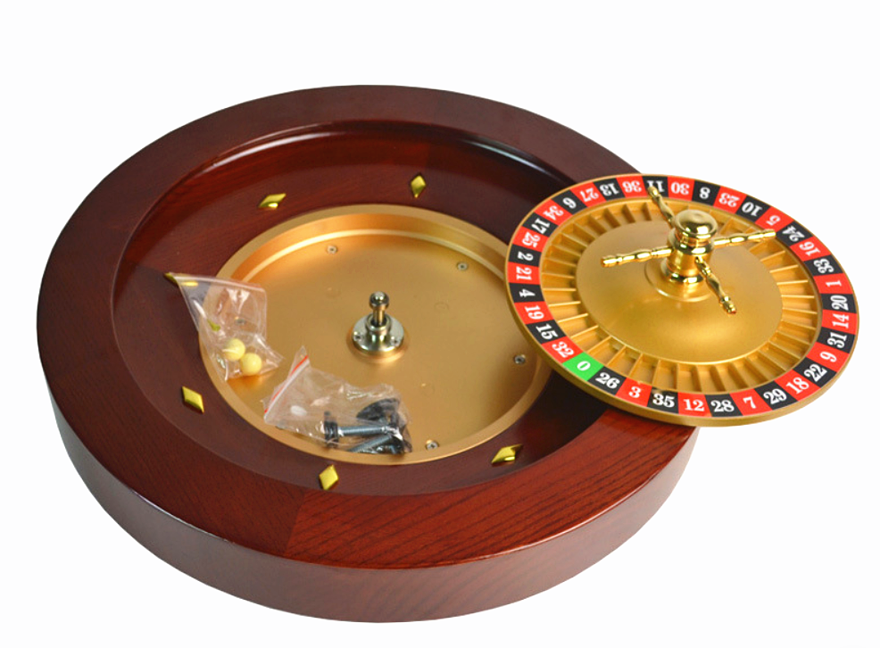 Factory Customizing Deluxe Wooden Russian Roulette Wheel For Roulette