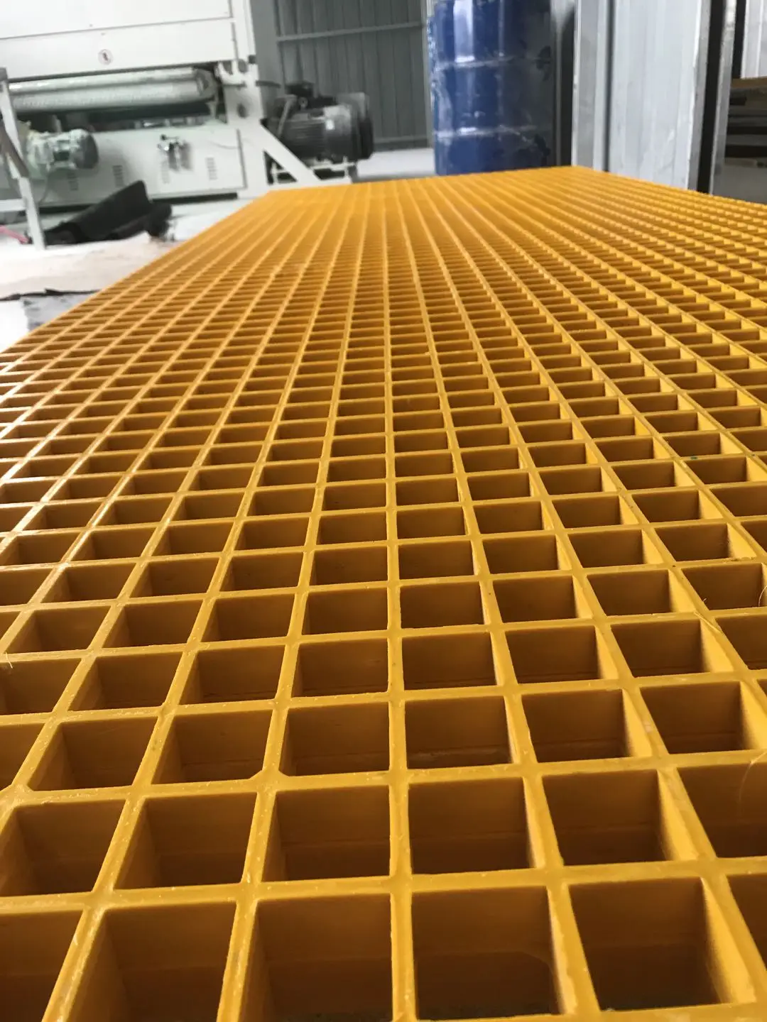 Yellow Color Grp Platform Plastic Walkway Grating Frp Floor Mesh ...