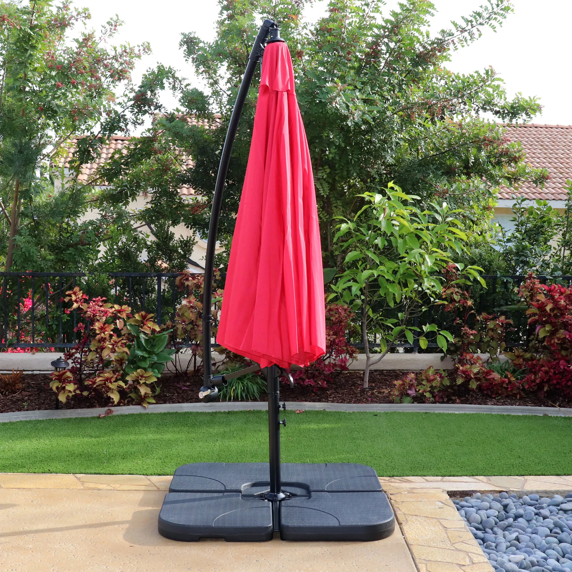 Outdoor Beach Umbrella Base Stand Weight Hdpe Patio Umbrellas Bases