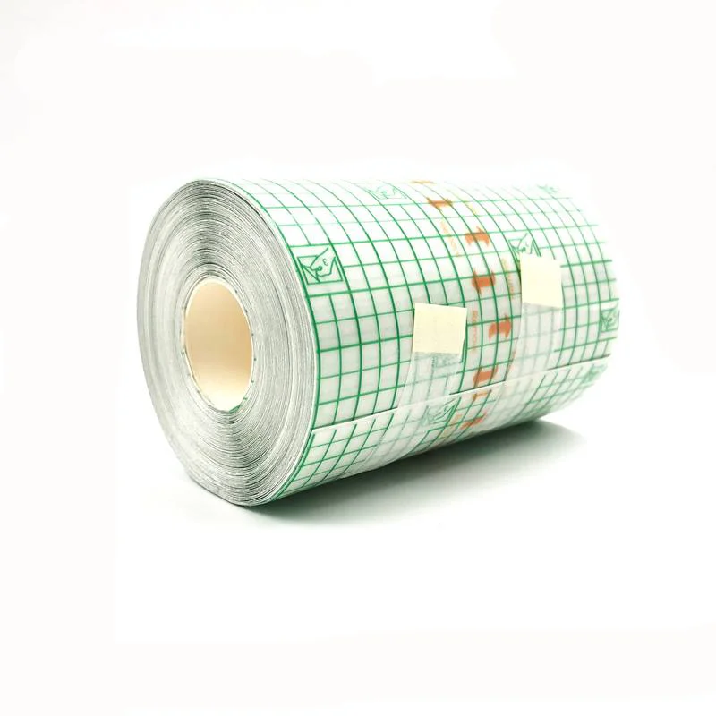 product free sample waterproof tattoo aftercare bandage transparent film fixed tape pu film dressing roll-90