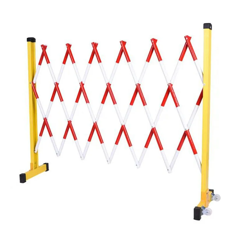 Scissor Barrier Wheeled Expandable Retractable Fencing - Buy ...