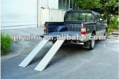 Aluminium car ramp