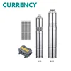 3inch deep well dc submersible solar bore pump vertical helical screw pump solar helical rotor 24 volt submersible water pump
