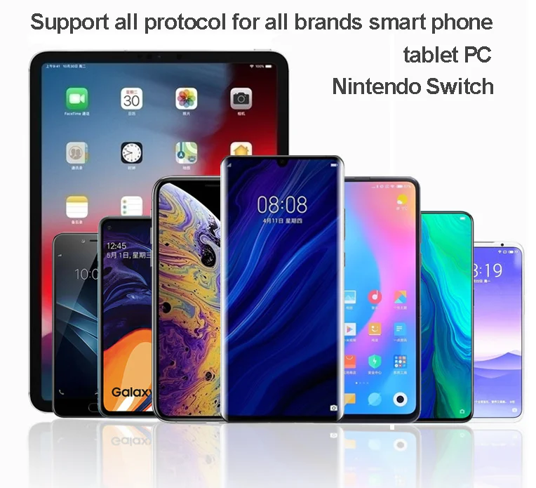 Rohs CE 3in1 wireless pad phone charger fast PD 100W laptop portable charger notebook power bank 3 in 1 wireless charger - ANKUX.COM