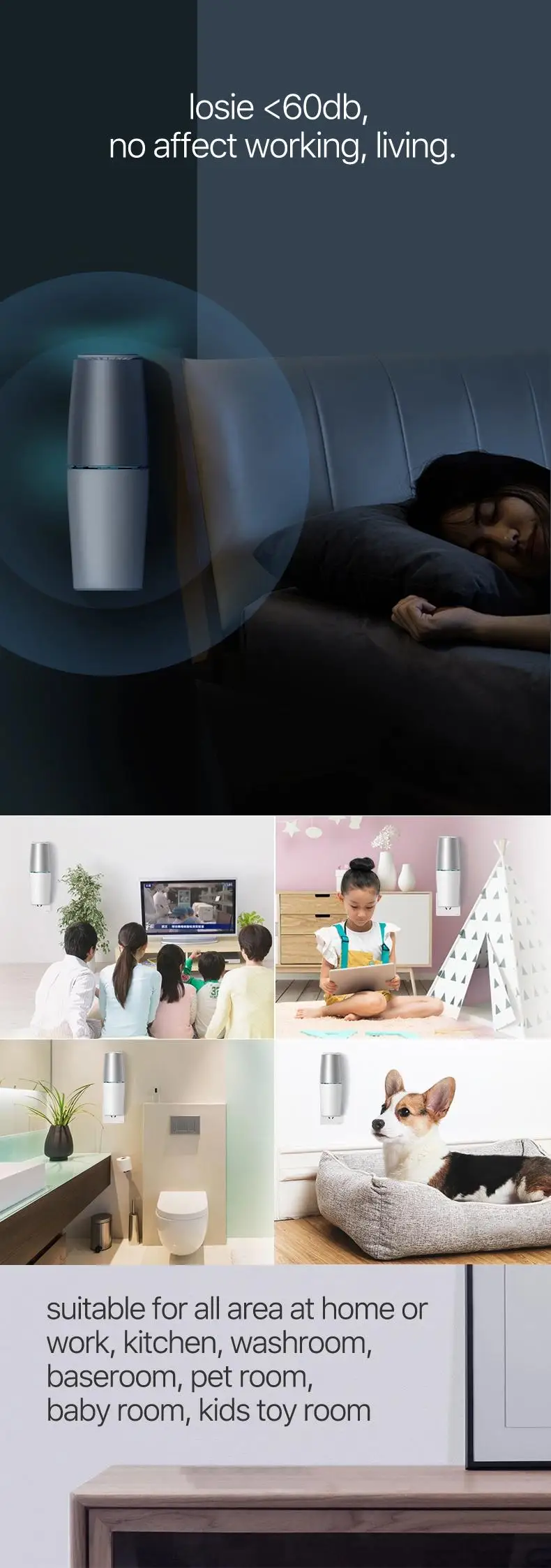 uv light air purifier , portable uv air purifier