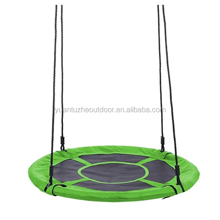 
Foldable tree swing oxford fabric children round saucer swing 40