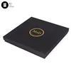 New design custom made clothes used square shape cardboard paper box for t shirt packaging