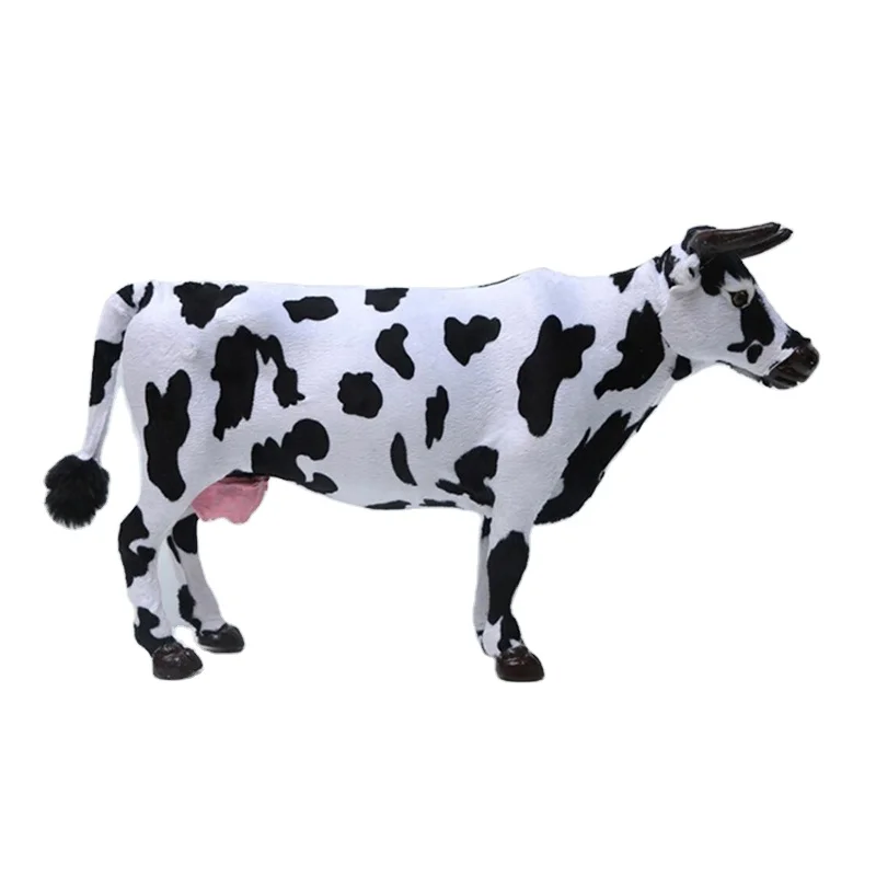 Cute Artificial Plasticgarden Large Plastic Cow - Buy Large Plastic Cow ...