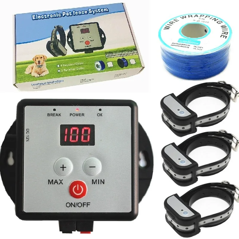 Underground Pet Electric Fence Containment 300m Cable Wired Safety