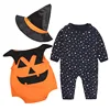 Children's Halloween Pumpkin/little devil/vampire Baby jumpsuit cosplay performance onesie 3 suits