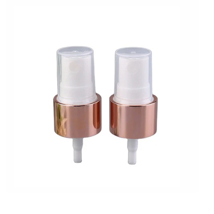 
innocuous metal Hand Sanitizer pump for big bottle gold mist sprayer 