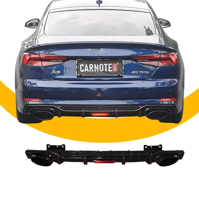 2017 2020 Rs5 Rear Diffuser For Audi A5 S5 B9 Rear Bumper Upgrade Rs5