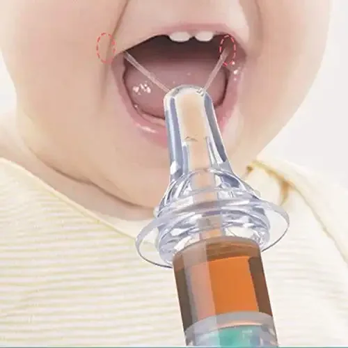 High Quality Infant Kids Smart Medicine Dispenser Needle Feeder Squeeze Baby Food Syringe Baby Fruit Juice Feeding Pacifier supplier