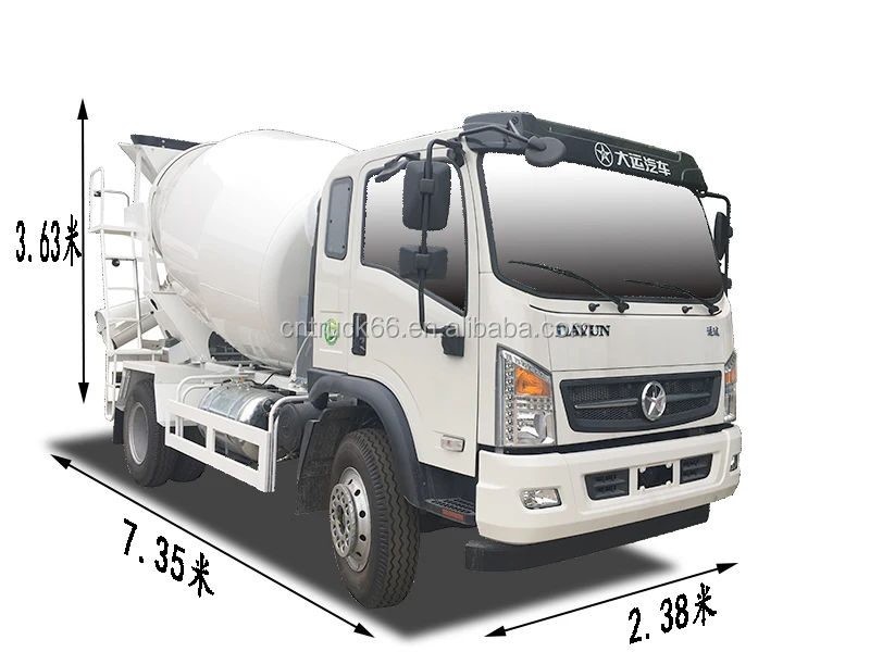 self loading concrete mixer truck