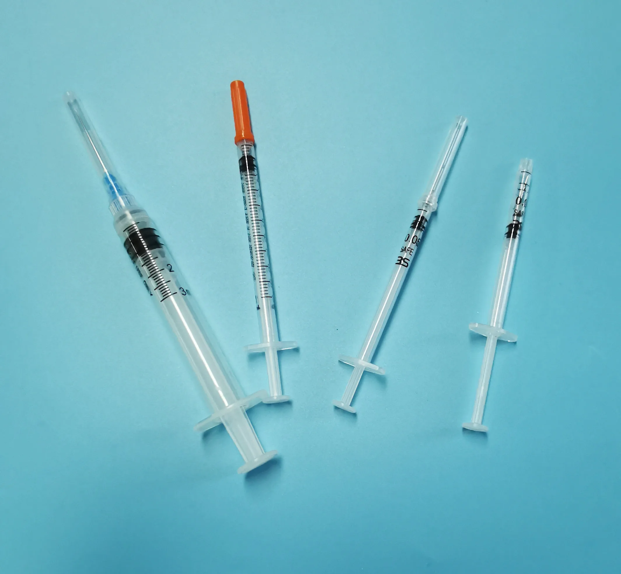 High Quality 0.5ml Safety Vaccine Syringe With Retractable Needle