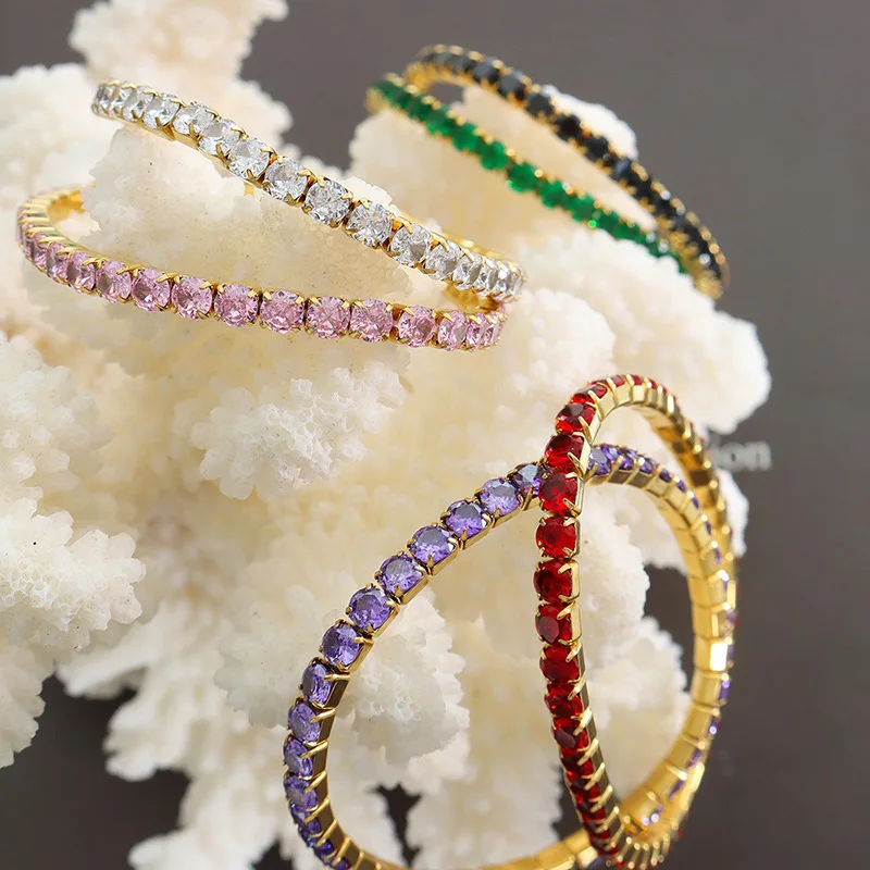 2022 Summer Fashion New Stainless Steel 18k Gold Temperament Light