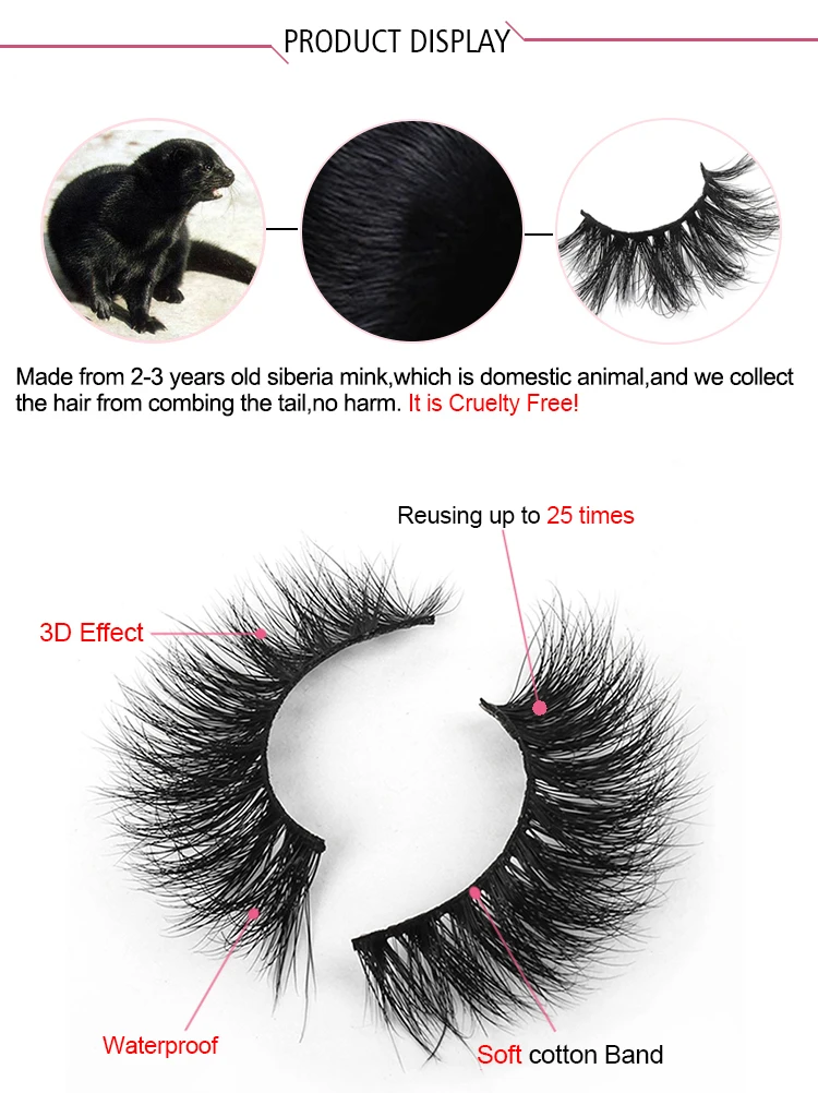 Muting Fake 3D Mink Luxury Custom Eye Lashes Eyelash Packaging Box Make Up Cosmetics Mink Lashes And Custom Package