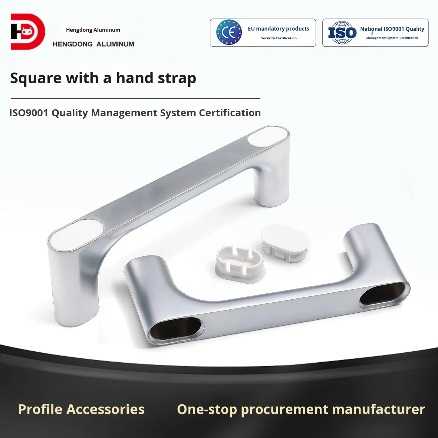 150  zinc alloy square handle with cover for door  window beveled handle-13