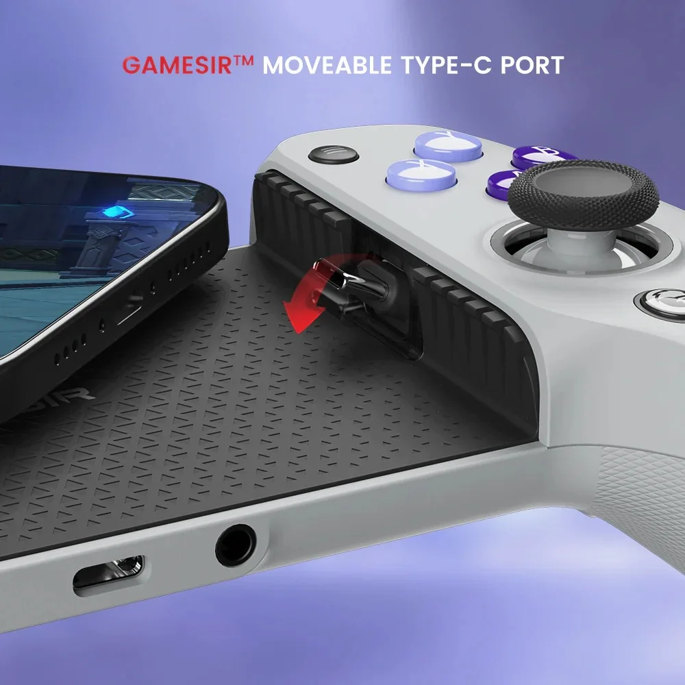 GameSir G8 Galileo Type-C Mobile Gaming Controller for Android & iPhone 15 Series (USB-C), Plug and Play Gamepad