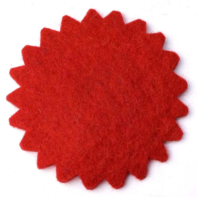 Brand new felt absorbent ceramic coasters