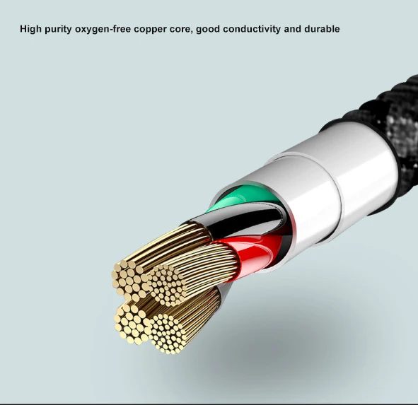 Magnetic USB Cable 1M 2M LED Magnetic Charging USB Cable - ANKUX.COM