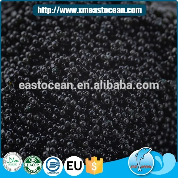 High quality healthy frozen seasoned capelin roe for sushi