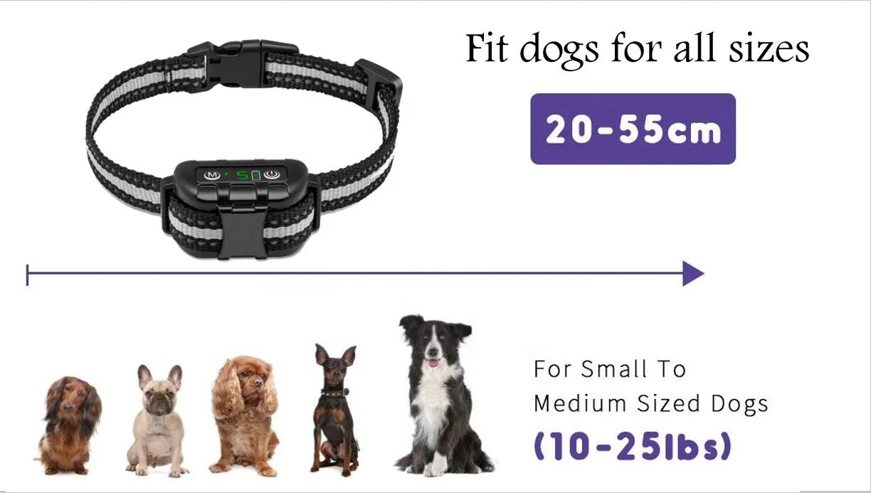 Factory Directly Price No Bark Dog Collar Rechargeable Anti Bark Collar