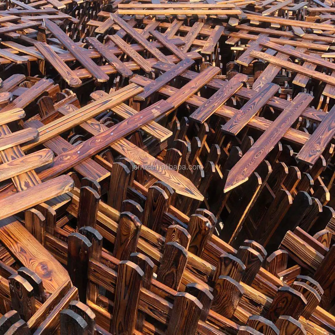 Myhinoki Japanese Cedar Wooden Pickets Fence Barrier Buy Wood Fence