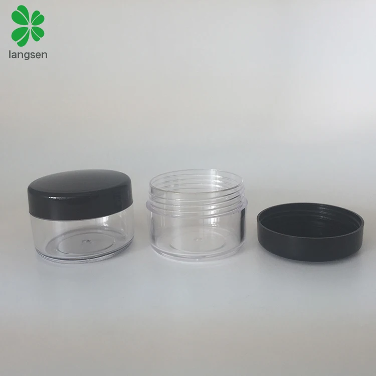 Plastic 15g / 15ml clear jar pot container