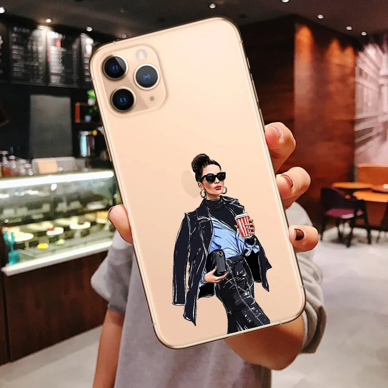 iMportio Central Perk Coffee Friends tv Show How You Doin Luxury Phone Case for iPhone 8 7 6 6S Plus X XS MAX 5 5S SE XR 10 Cover 