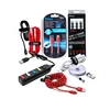 Value Sets USB Hub Nylon Phone Fast Charging Data Cable Micro 3 IN 1 Charger