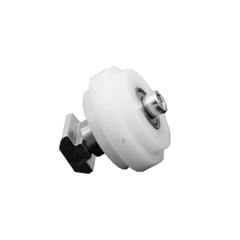 product convex guide wheel and t type slider kit white wheel third generation stainless steel lean line rod workbench frame gae28 fa10-9