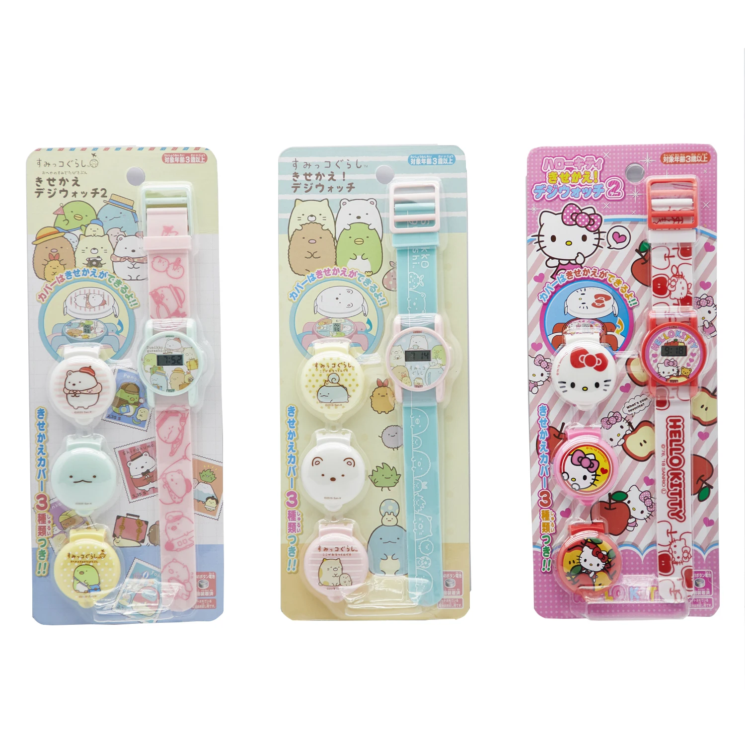 
Custom Cute Kitty Cartoon Anime Watch Kids Cartoon Watches 