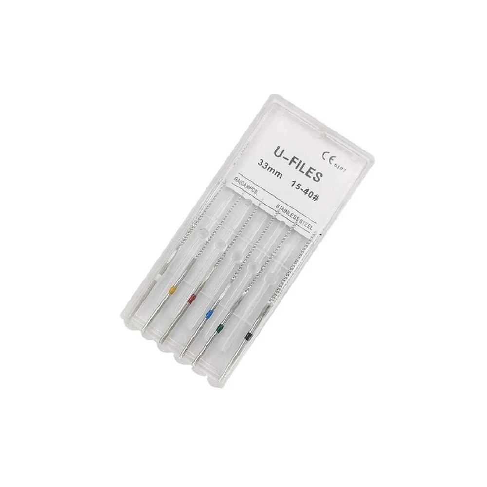 U Files For Ultrasonic teeth Files hand root canal file NITI stainless  steel manufacture