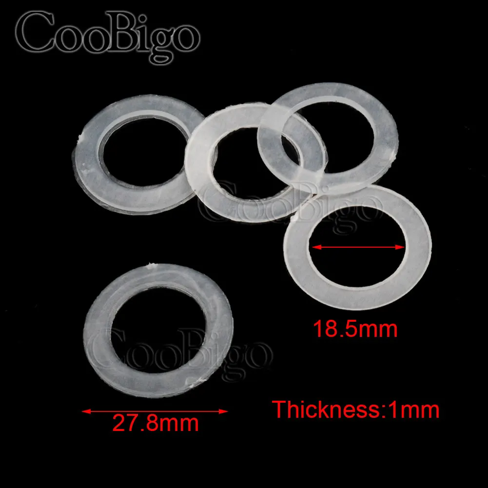 200pcs/pack Plastic Washer Shim Spacer Washer Gasket Rings Eyelets O ...