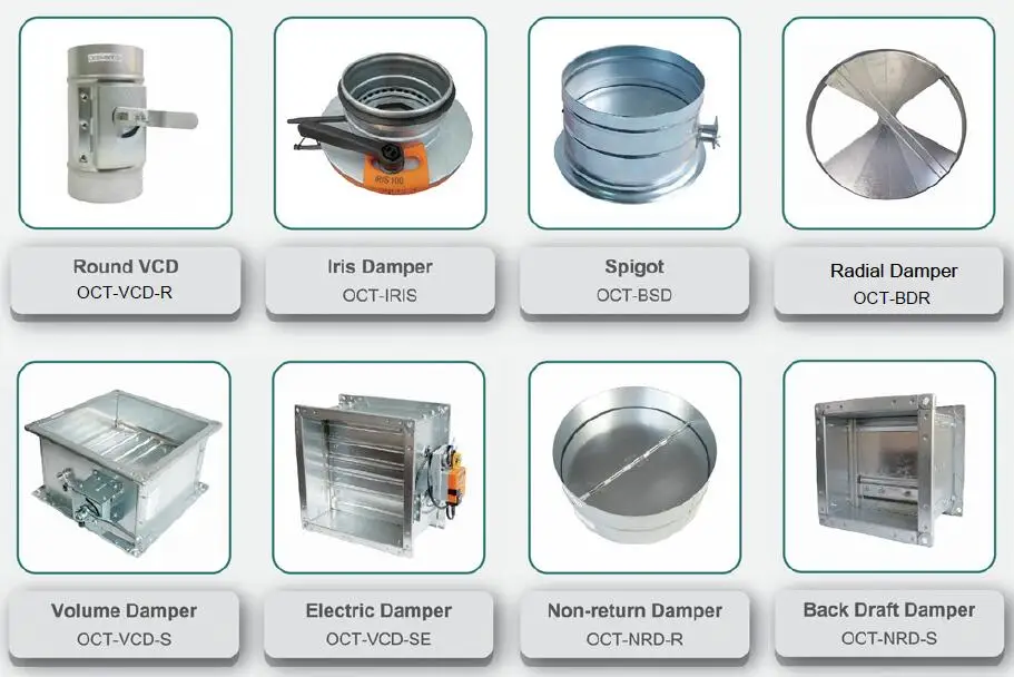 Manual Hvac Dampers