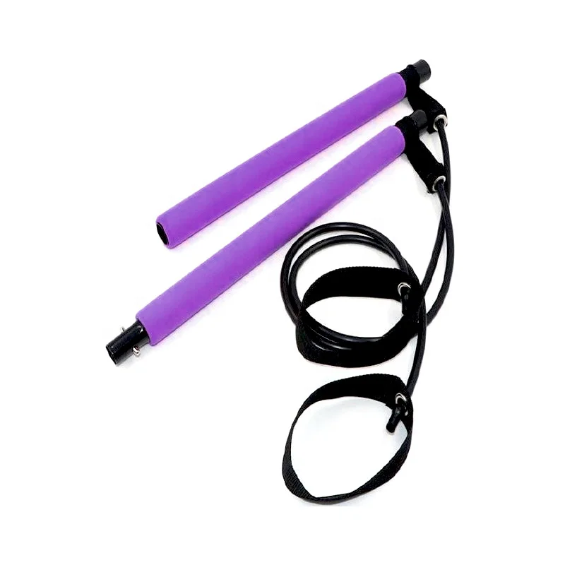 Pilates Bar Body Workout Yoga Portable Pilates Bar Kit Pilates Stick 