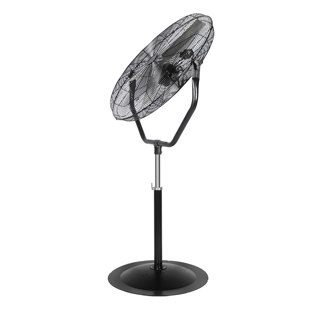 30 Inch Outdoor Patio Pedestal Misting Fan Enclosed Motor With Gfci