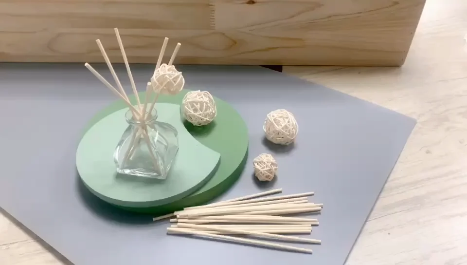 High Quality Flower Gift Aroma Rattan Reed Diffuser Wooden Sticks Paper Flower For Office Buy