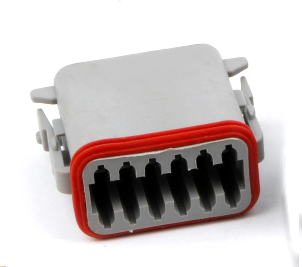 Connecteur Deutsch 6 Broches Étanche IP68 - Kit Câblage Auto Moto Camion - 6 Sets