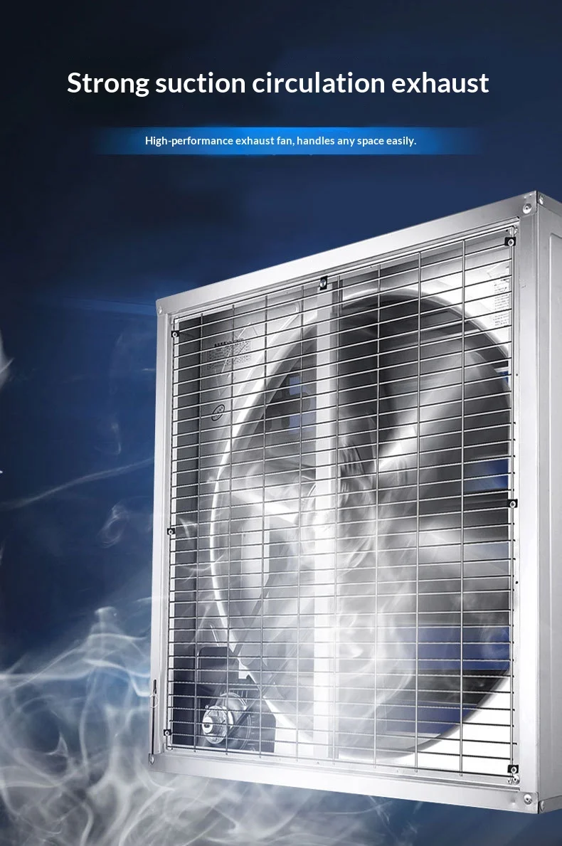 Industrial Electric Exhaust Fan, Axial, 110 V - detail 20