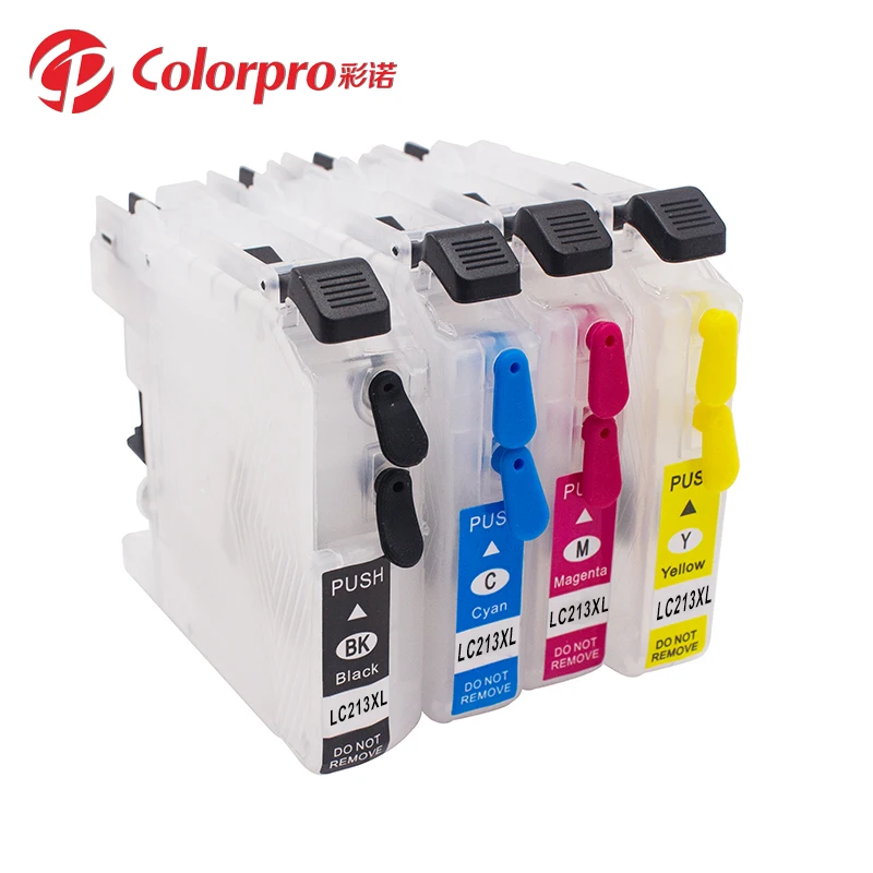 Colorpro Ink Cartridge Lc 213 213 Compatible For Bro Dcp J42n B W J4225n W B Mfc J47n J4725n J50dn J56cdw J57cd View Refillable Ink Cartridge Lc 213 Colorpro Oem Product Details From Colorpro Technology Co Ltd On Alibaba Com