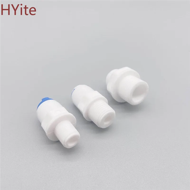 Size : For 6.35mm OD Hose, Thread Specification : 18 10pcs RO Water Fitting Elbow 1/4 3/8 OD Hose 1/4 1/2 1/8 BSP Female Thread Plastic Pipe Quick Osmose Reversa Aquario Connector 