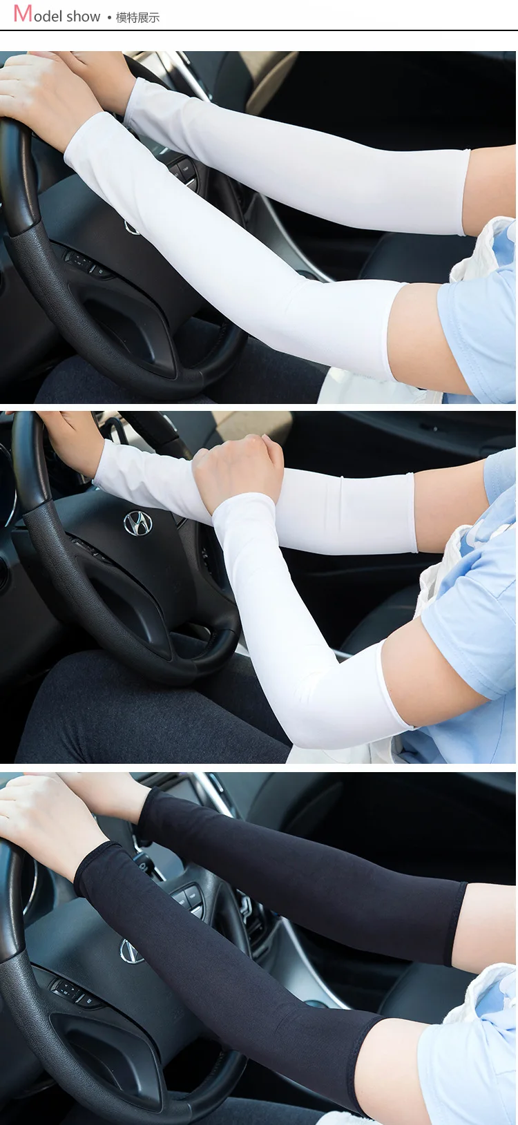 Logo Custom Compression Arm Sleeve Sports Black Arm Sleeves Cycling Basketball Uv Protector