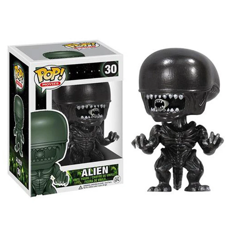 Alien #30 Predator #31 Funko Pop Bubblehead Figure Toy Model 