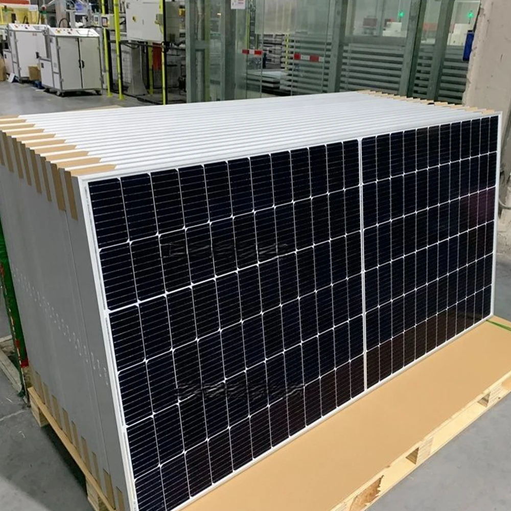 Rigid 190W solar panel mounted on an RV roof with aluminum rails