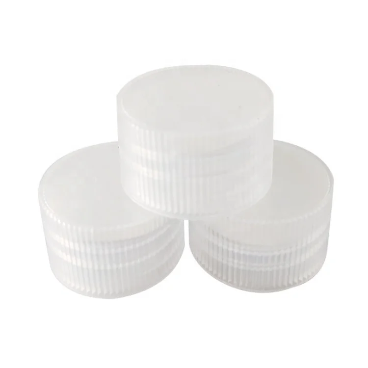 20mm 24mm 28mm Sauce Bottle Lid 24/410 Ribbed Wall Pp White Plastic