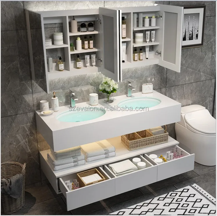 Factory Direct Bathroom Vanities Luxury Vanities For Hotel,Marble